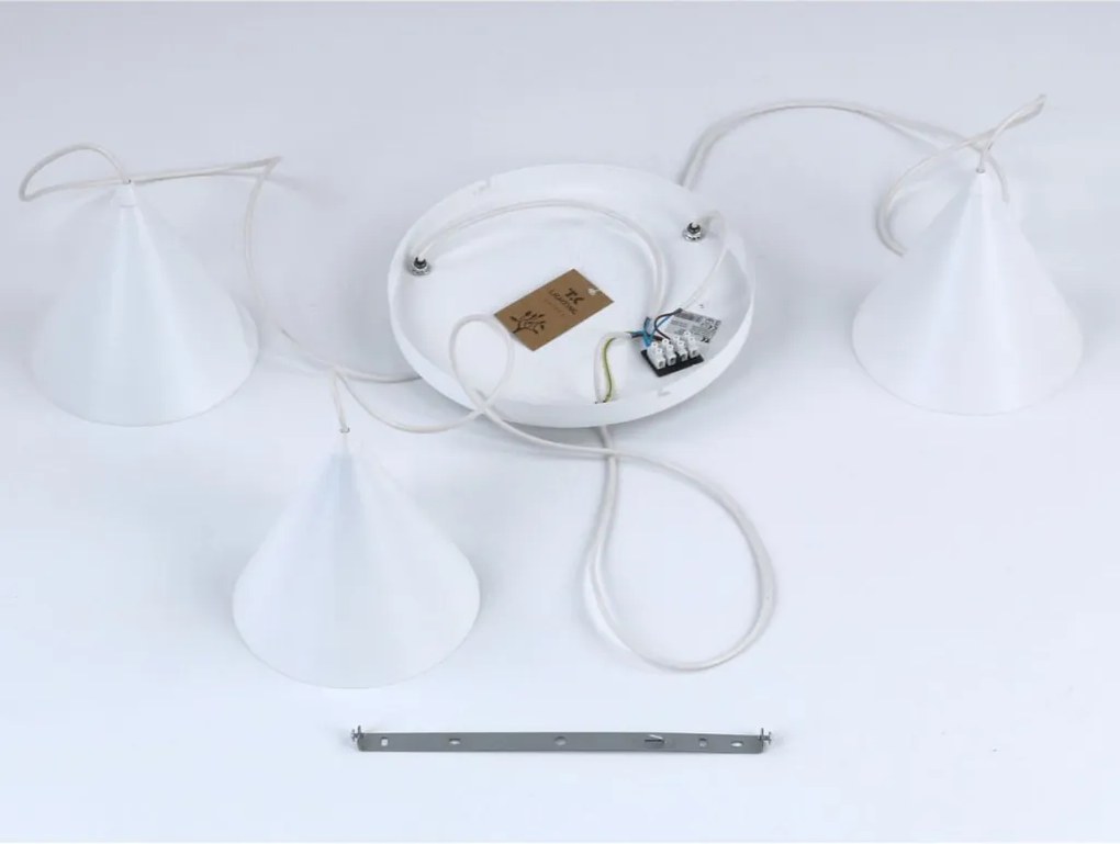 TK Lighting CONO 10012 Függőlámpa 3x15W/E27 IP20