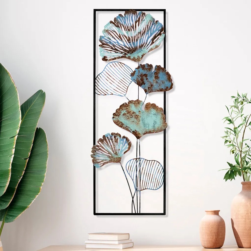 Fig fém fali dekoráció, 32×90 cm – TR930DYU1279