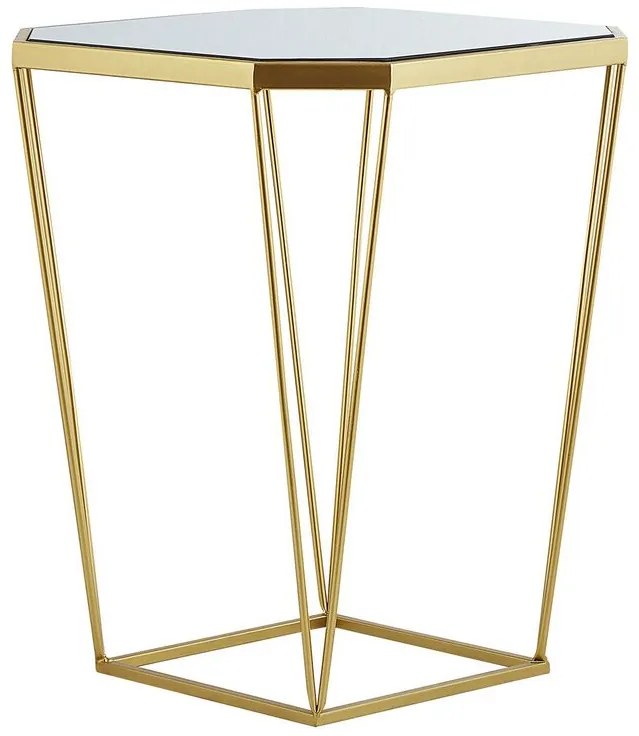 Dohányzóasztal szett 2 db SIENE (MDF) (arany). 1018586
