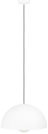 Eglo 901136 - Csillár zsinóron GAETANO 1xE27/40W/230V átm. 38 cm fehér