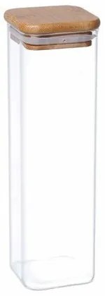 4Home Bamboo üveg élelmiszer tároló bambusz fedéllel, 530 ml, 530 ml
