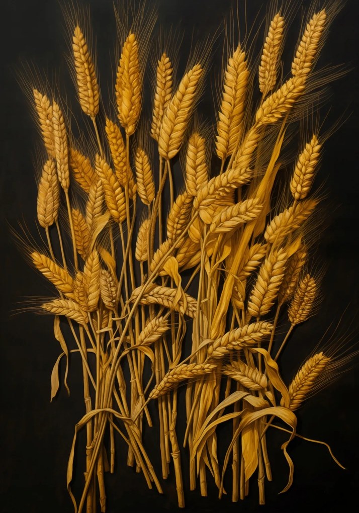 Poszter 70x100cm Arany aratás