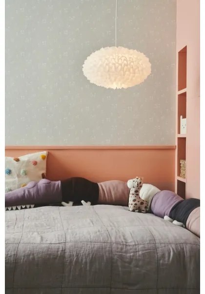 Nordlux - VILLO E27 búra, 30 cm átmérő, fehér