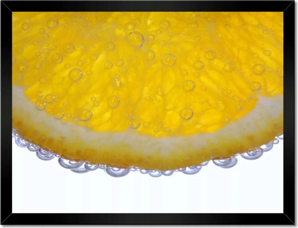 Poszterek keretben 40x30 Citrom a vízben