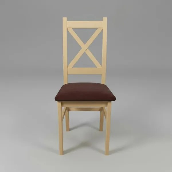 Étkezőszék NATE Sonoma tölgy/sötétbarna