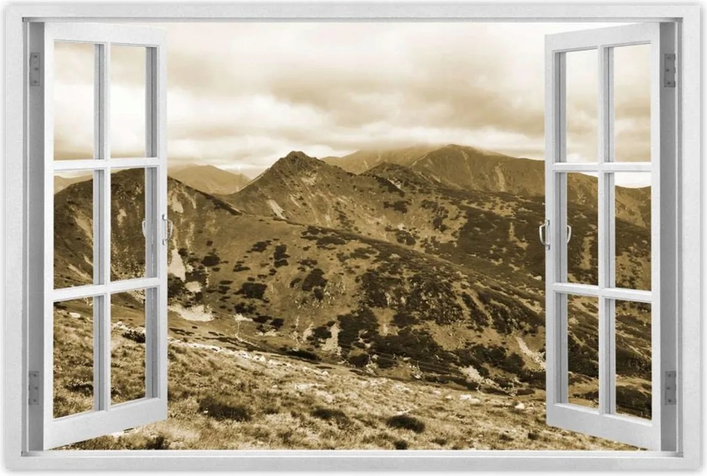 Poszterek 60x40 Tátra Lengyel hegyek Kilátás