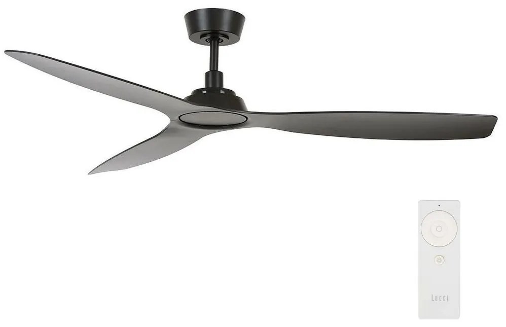 Lucci air Lucci Air 210651 - Mennyezeti ventilátor MOTO fekete + távirányítás FAN00226