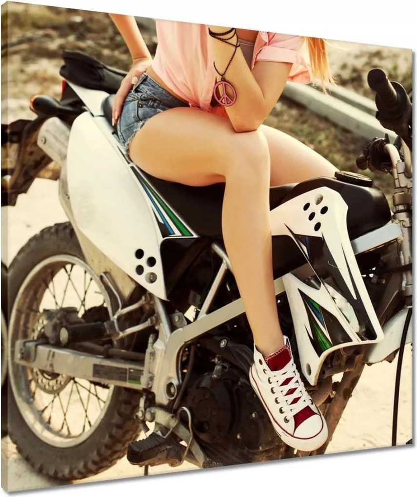 Vászonkép 60x60 Motorkerékpárok