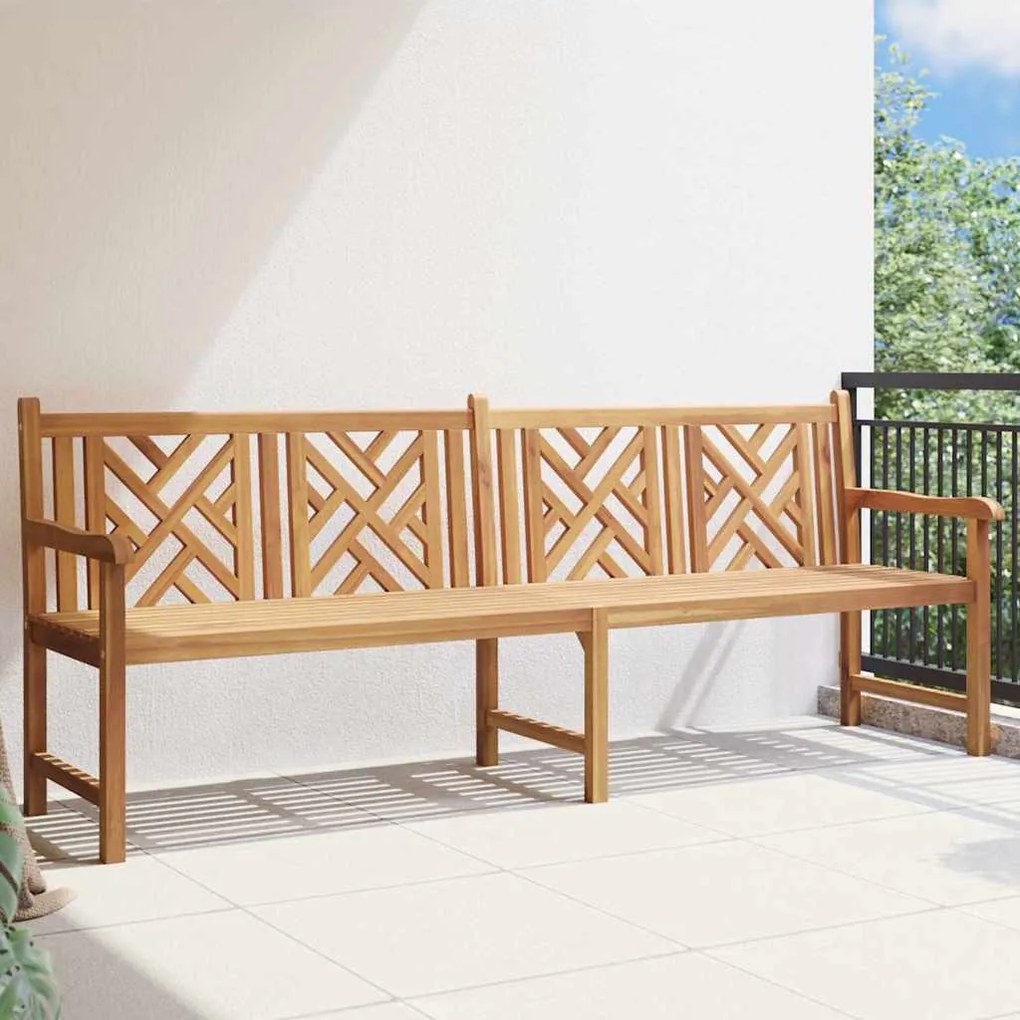 Kerti pad Barna 228 x 60 x 90 cm Tömör tíkfa