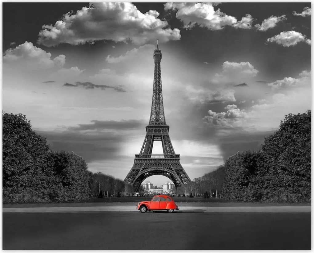 Poszterek 50x40 Eiffel-torony Franciaország