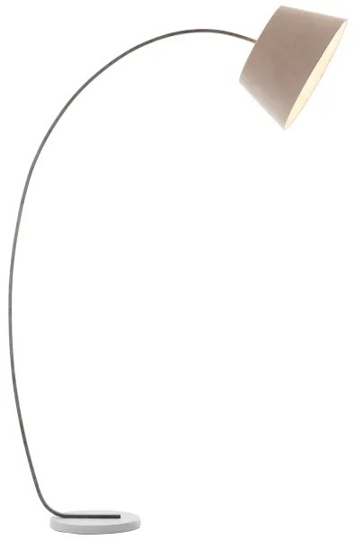 Brilliant - BROK állólámpa 1xE27/60W/230V taupe