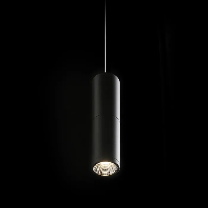 RENDL BOGARD függőlámpa matt fekete 230V LED 5W 40° 3000K