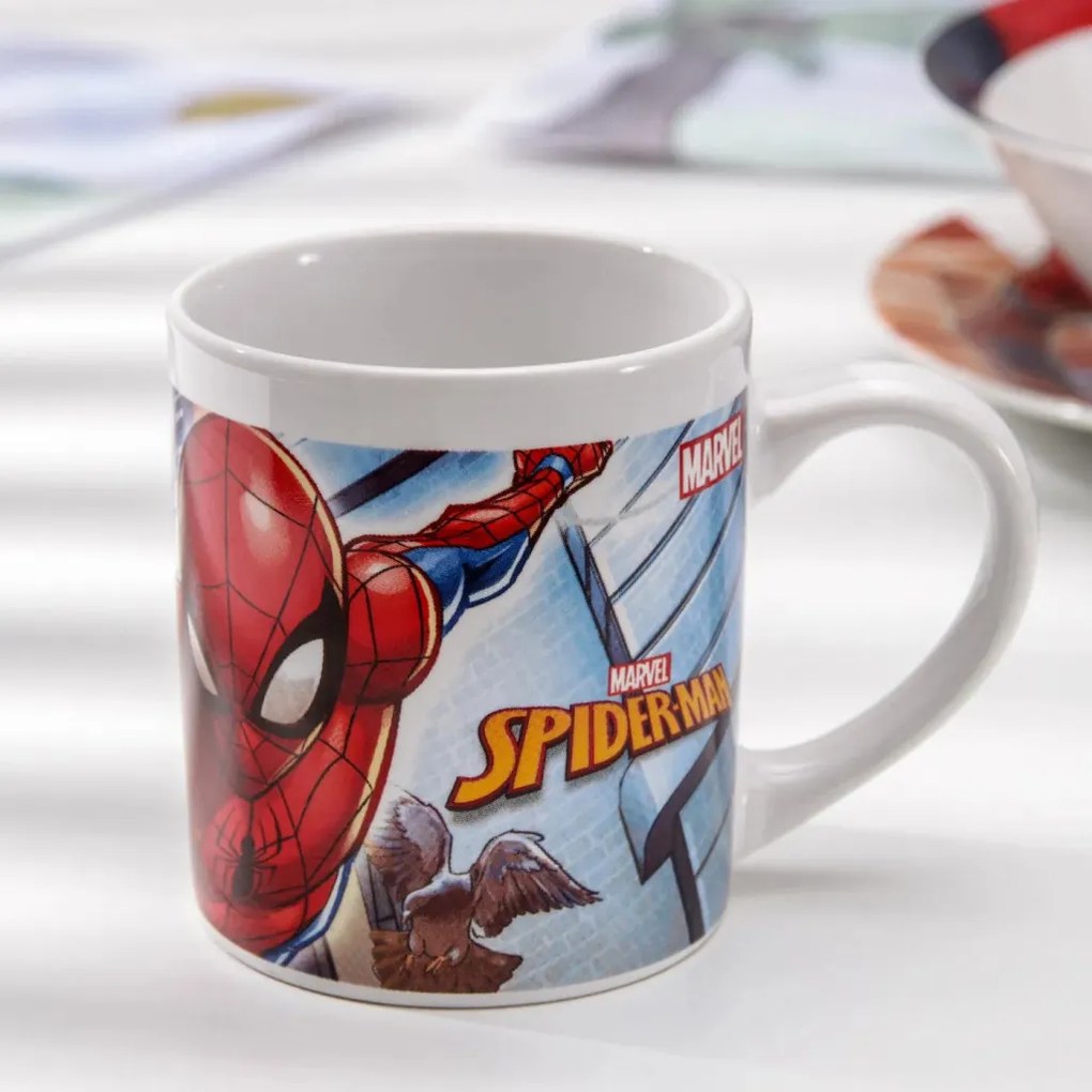 Pókember Streets porcelán bögre 235 ml (8 oz) Díszdobozban