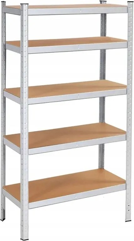 Tárolószekrény fém Humberg 180 x 90 x 30 cm max 175 kg polconként