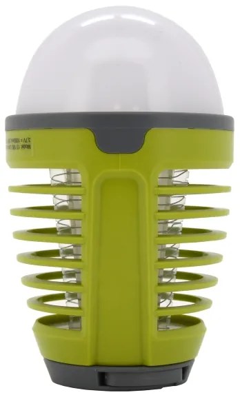LED Hordozható újratölthető lámpa rovarcsapdával LED/2W/3,7V IPX4 zöld