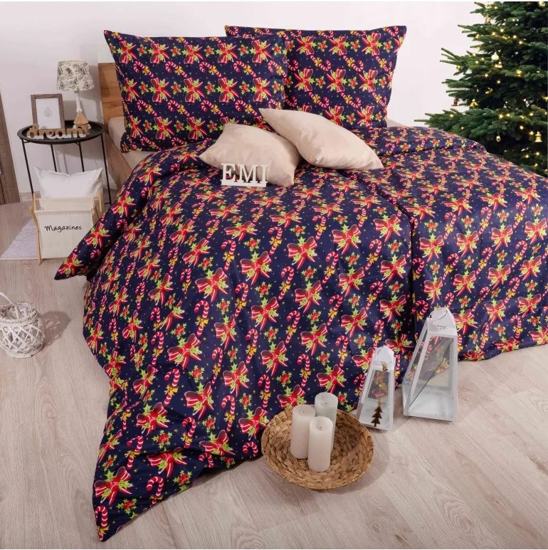 EMI Candyland karácsonyi pamut ágyneműhuzat
