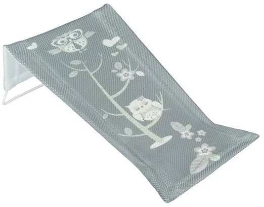 TEGA | Tega Owl | Szövet babatartó kádba bagoly szürke | Szürke |