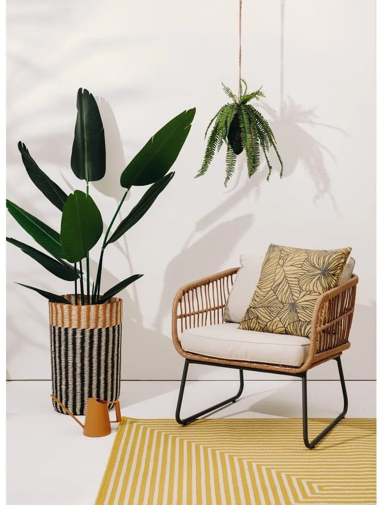 Vistdal bézs mesterséges rattan kerti bútor szett - Bonami Essentials