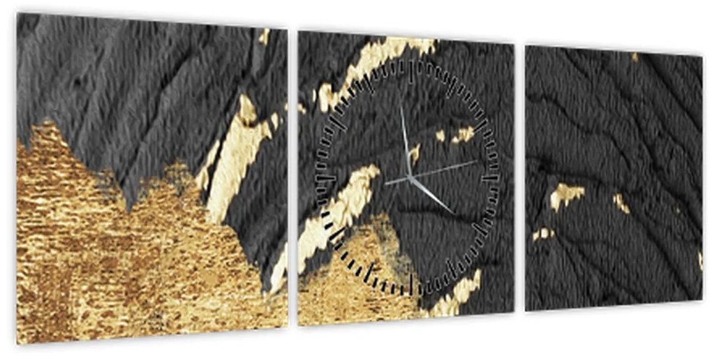 Kép - Arany szerkezet N⁰1 (órával) (90x30 cm)