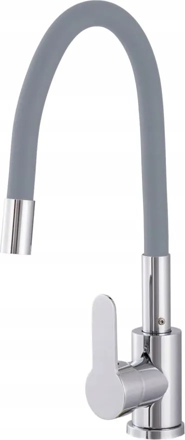 Konyhai csaptelep flexibilis kifolyócsővel Flex 2000 szürke Gamma