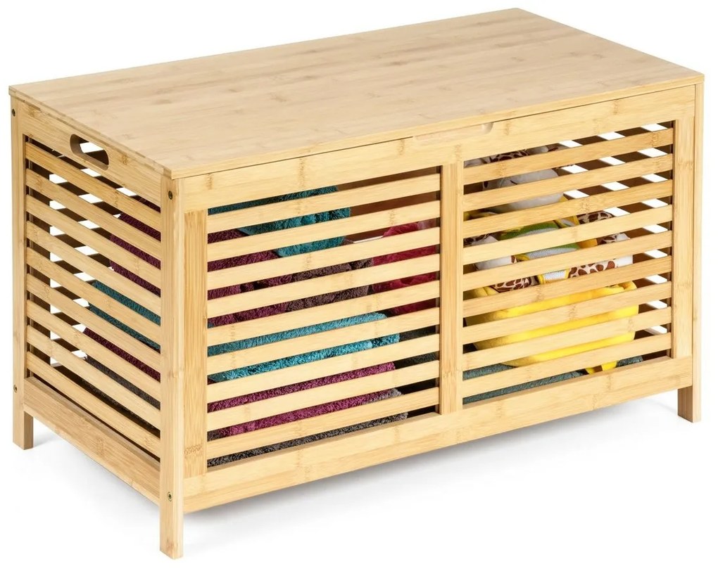 G21 tárolódoboz 76 x 40 x 45 cm, bambusz