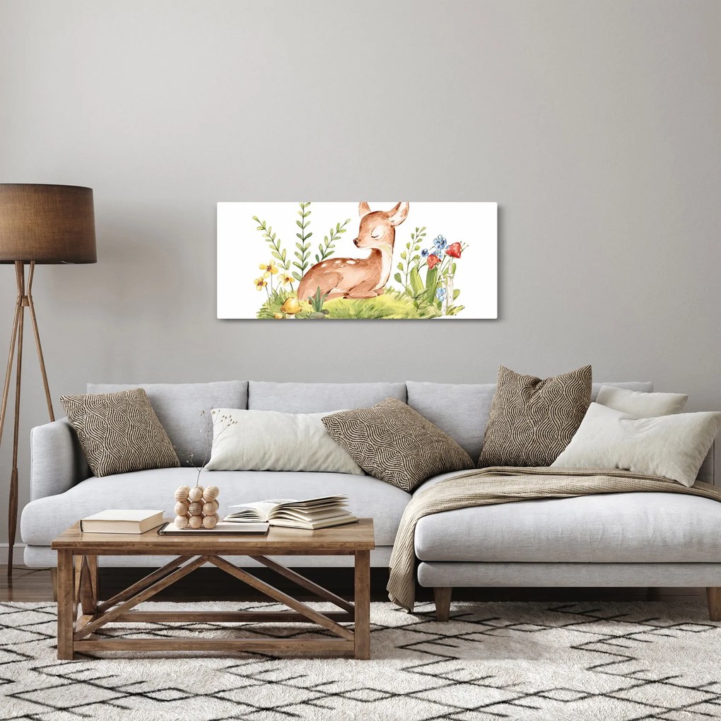 Kép - Kis őzike (120x50 cm)