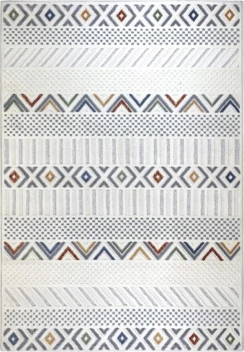 Desire Szőnyeg 24652A Modern Mintás Krémszínű 80x150