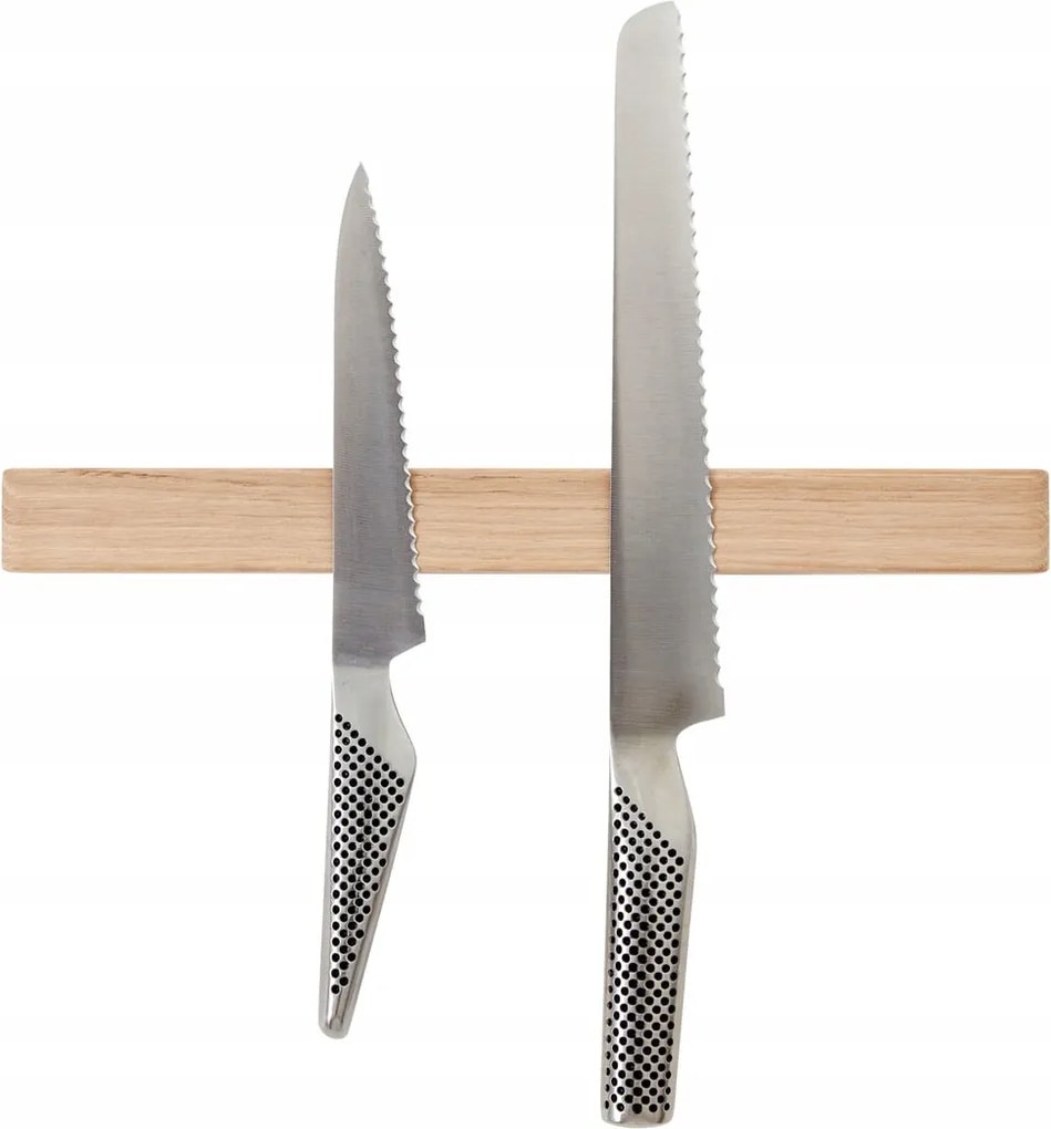 Andersen Furniture Oak Tölgyfa Mágneses Kés Tartó Léc 32 cm