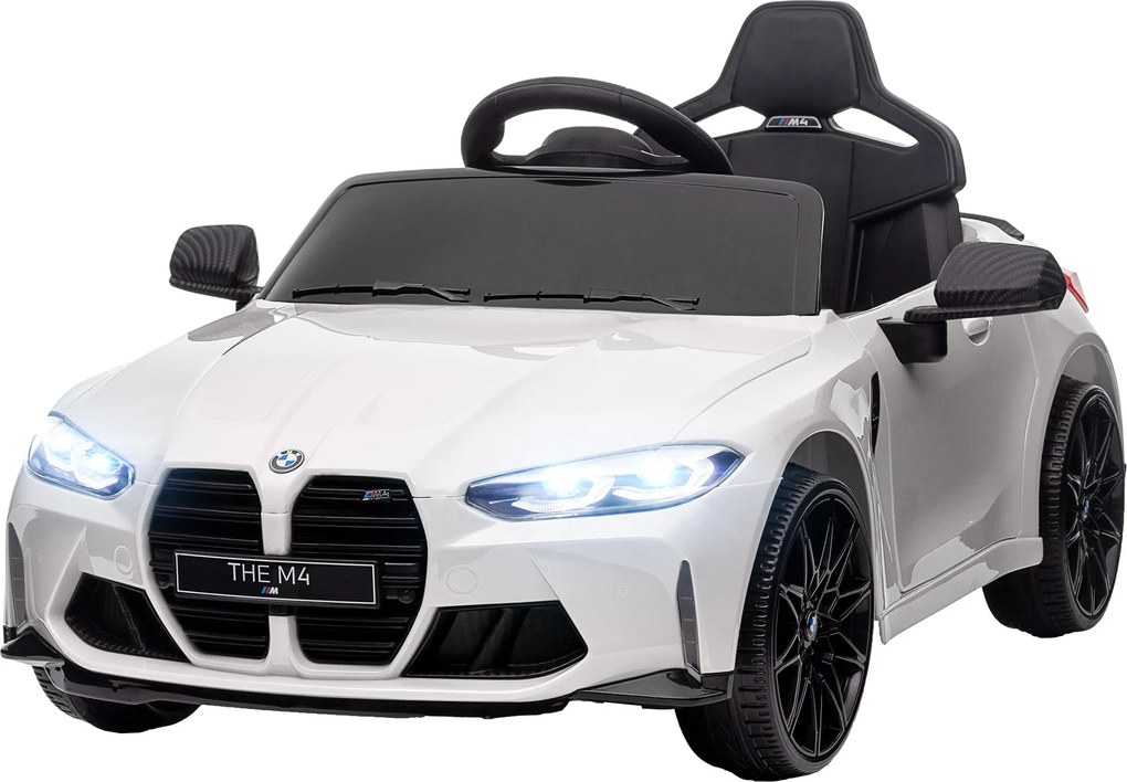 AIYAPLAY Gyermek Elektromos Autó 12V 2.4G Távirányítóval, Felfüggesztéssel, Lassan Induló, MP3, USB, LED Fényekkel, Haranggal, 3-5 km/h Sebességgel, 3