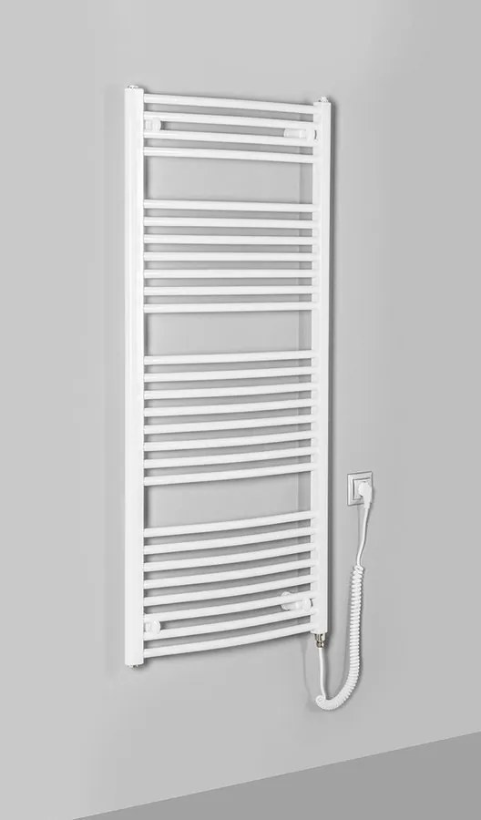 Aqualine Aqualine, DIRECT-E elektromos fűtőelem, egyenes, 450x960 mm, 300 W, fekete, ILE94TB