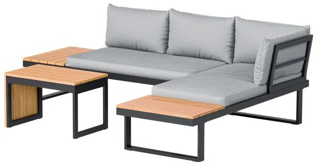 Gregman kültéri bútor szett, ülőgarnitúra loft