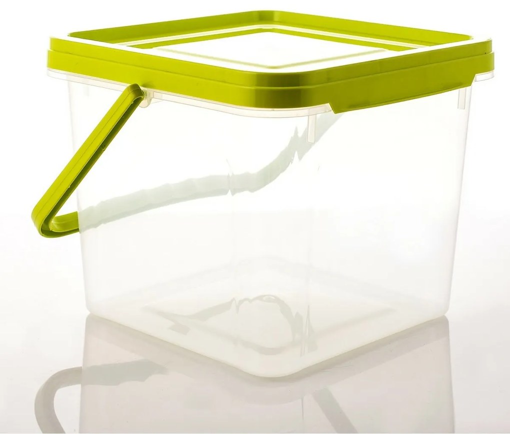 füles műanyag doboz, 6,3 l