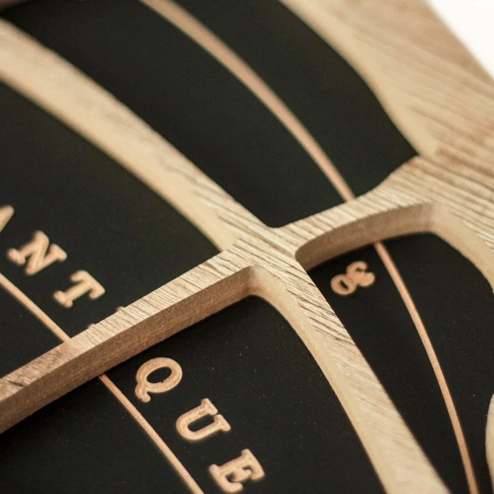 Fali óra ø 57 cm Oliver – Styler