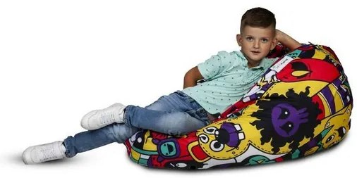 Babzsák Sako Modern poliészter TiaHome - Macskák