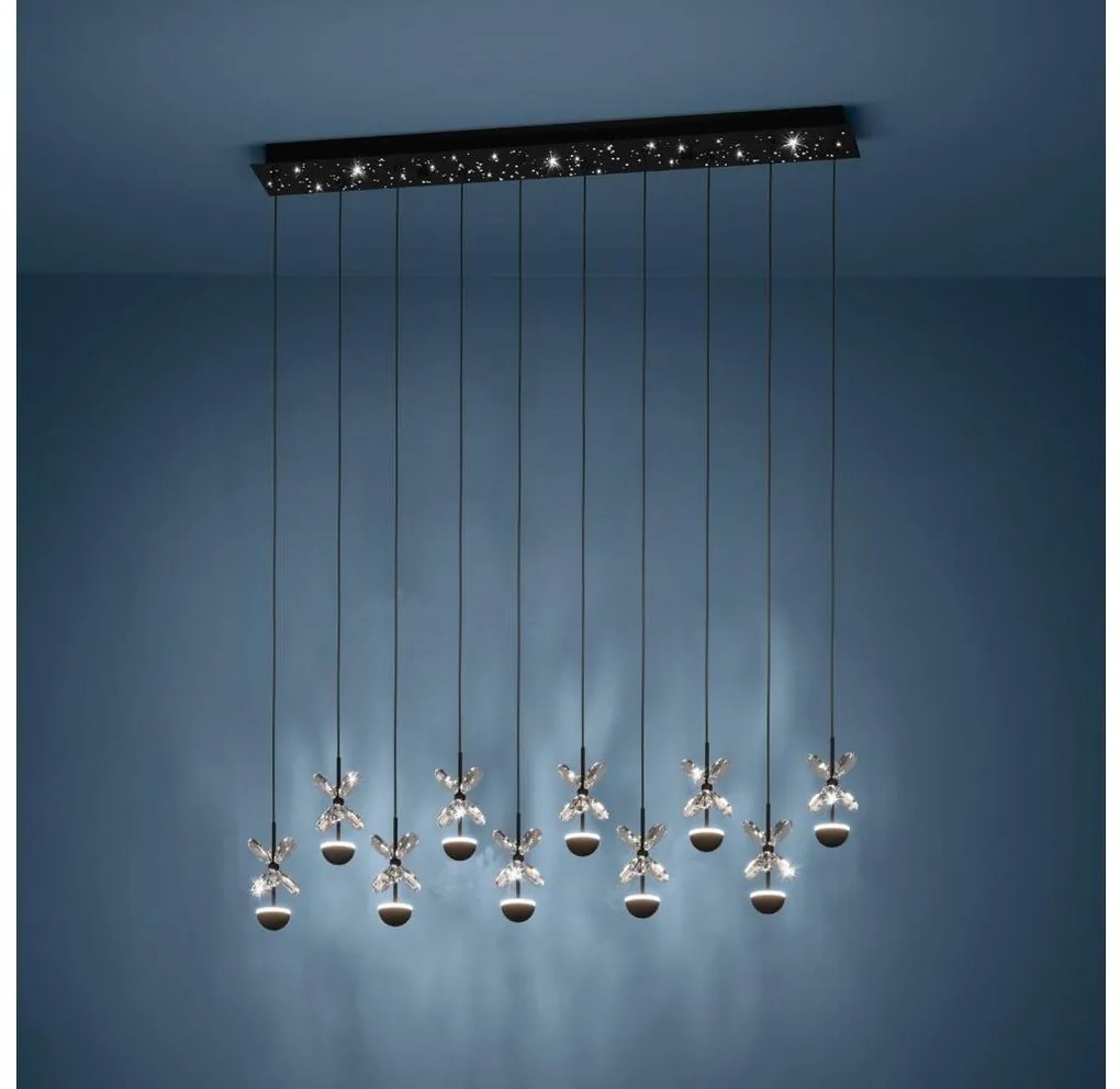 Eglo 390278 - LED Dimmelhető csillár zsinóron PIANOPOLI LED/23W/230V 3000K