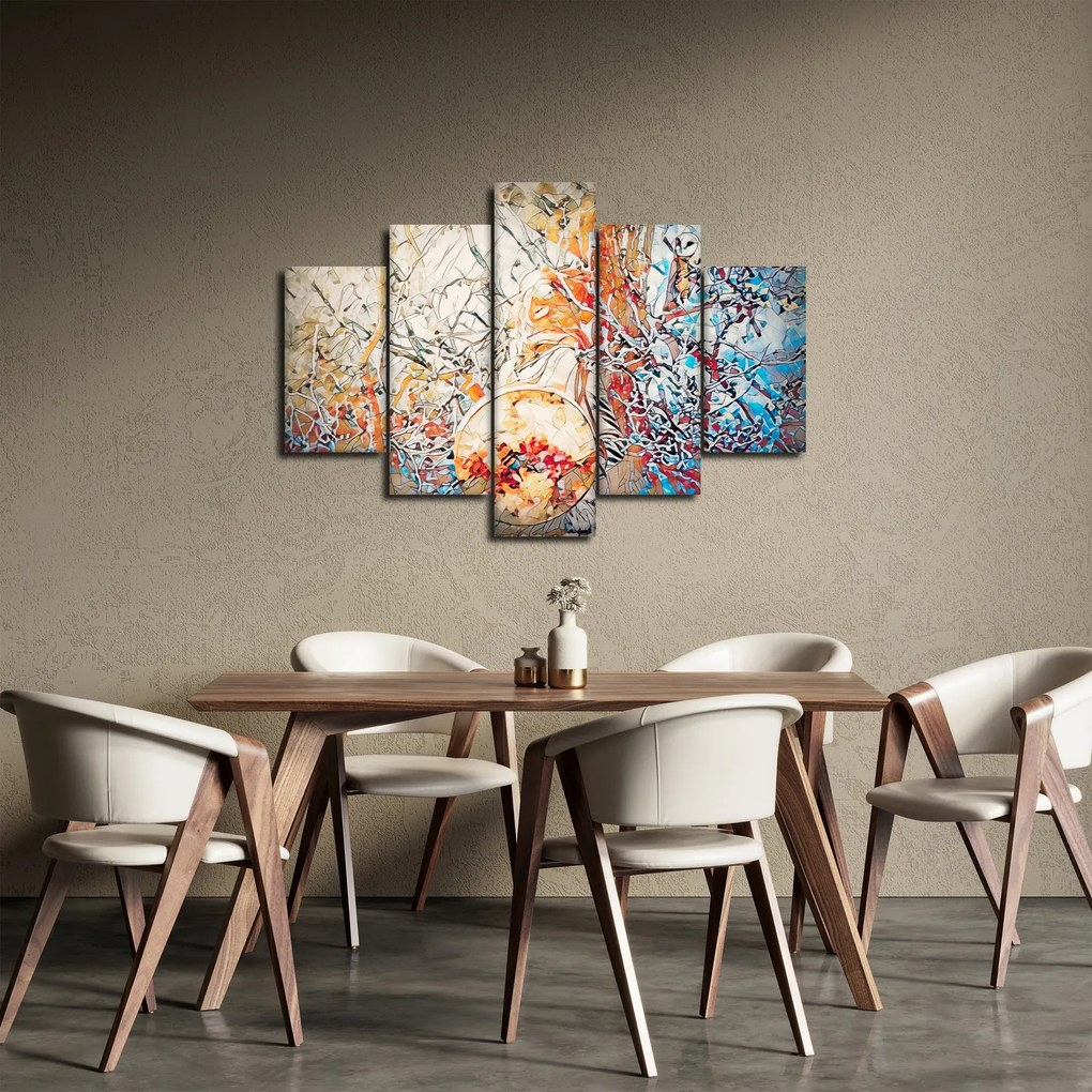 Kép - Mozaik absztrakció (150x105 cm)