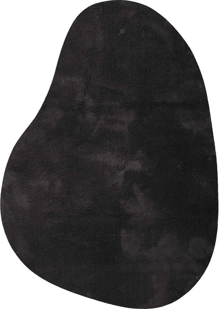 vidaXL Területszőnyegek HUARTE Fekete 120 x 170 cm Poliészter