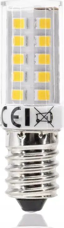 Led izzó E14 8W keskeny hideg 6500K