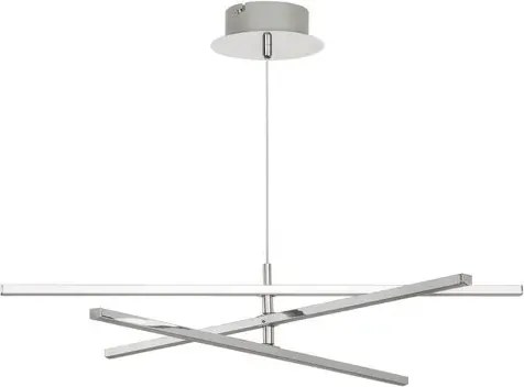 Rabalux beltéri led függeszték 18w 1500lm 4000k króm meredith