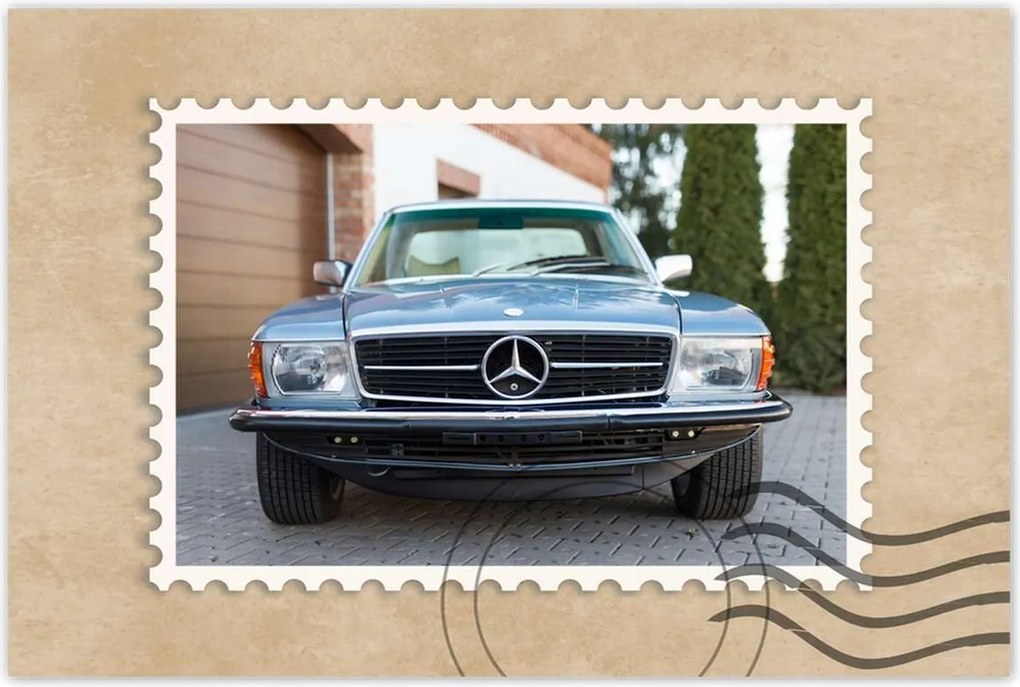 Poszterek 90x60 Mercedes 450 Slc Klasszikus