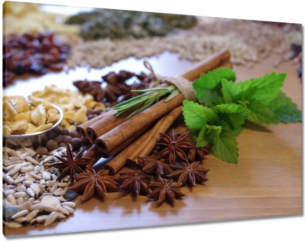 Vászonkép 100x70 Ánizs csillag Ánizs