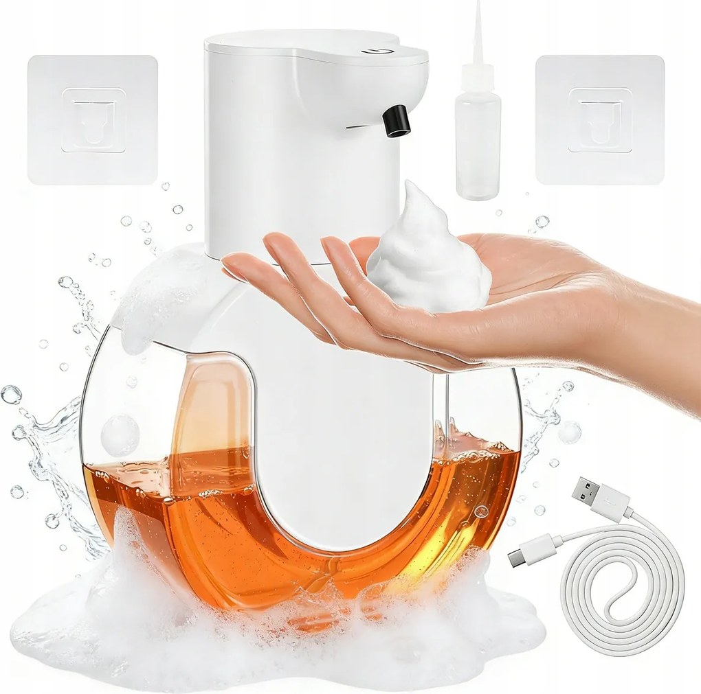 Habszappan Adagoló Automata Érintésmentes Érzékelővel 420ML