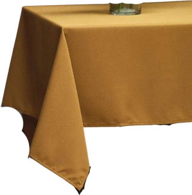 Abrosz Asztalra poliészter sárga 150x250 sima