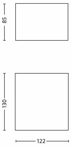 Philips 17303/47/16 - LED Kültéri fali lámpa MACAW LED/3W/230V IP44
