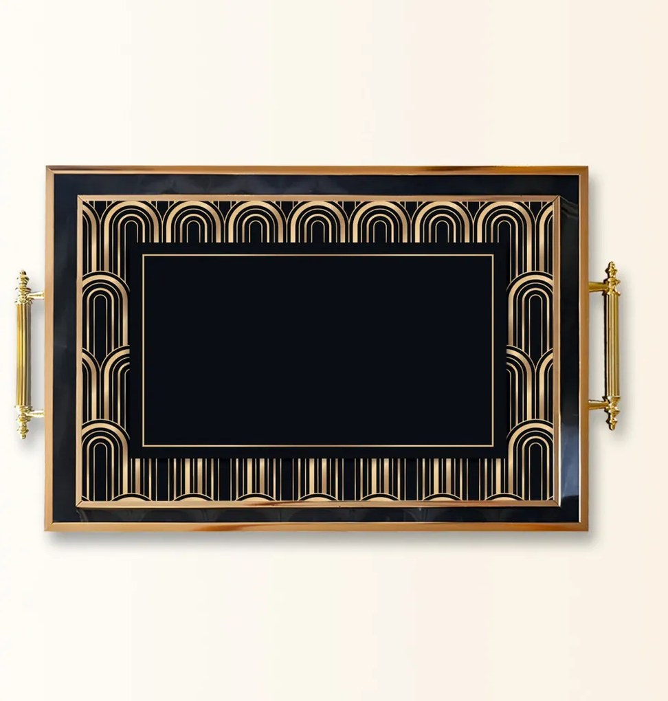 Üveg tálca, 38×24 cm – TPA9913