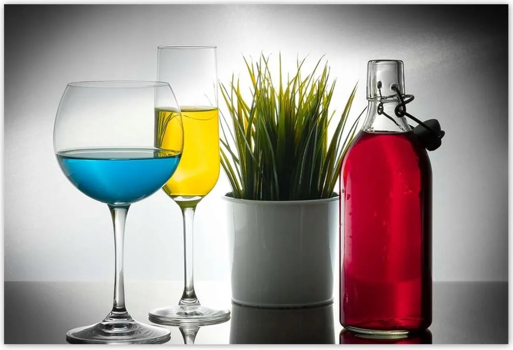 Poszterek 200x135 Színes italok Italok