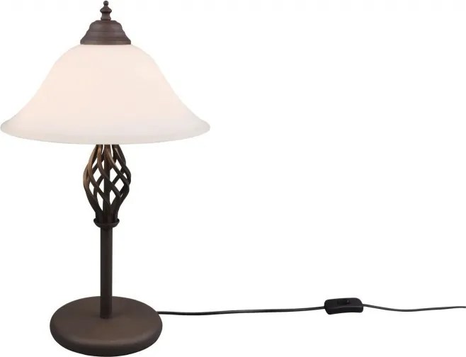 Asztali Lámpa Fekete RUSTICA TRIO 501000224