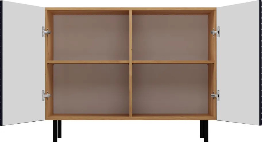 MIX Kama 2 komód, tölgy-kék