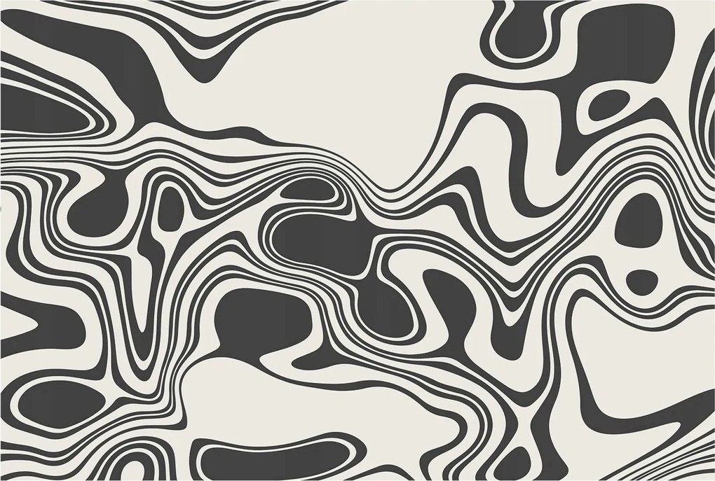 Fotótapéta Flizelin Dekoratív az irodába Dinamikus vonalak 104x70 Ragasztó