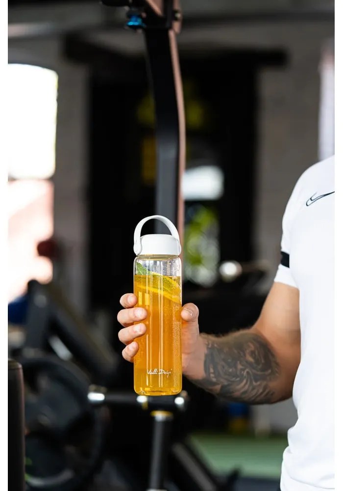 Fehér üveg ivópalack 540 ml Fuori – Vialli Design